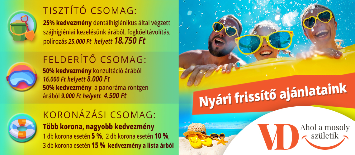 Nyári frissítő ajánlataink
